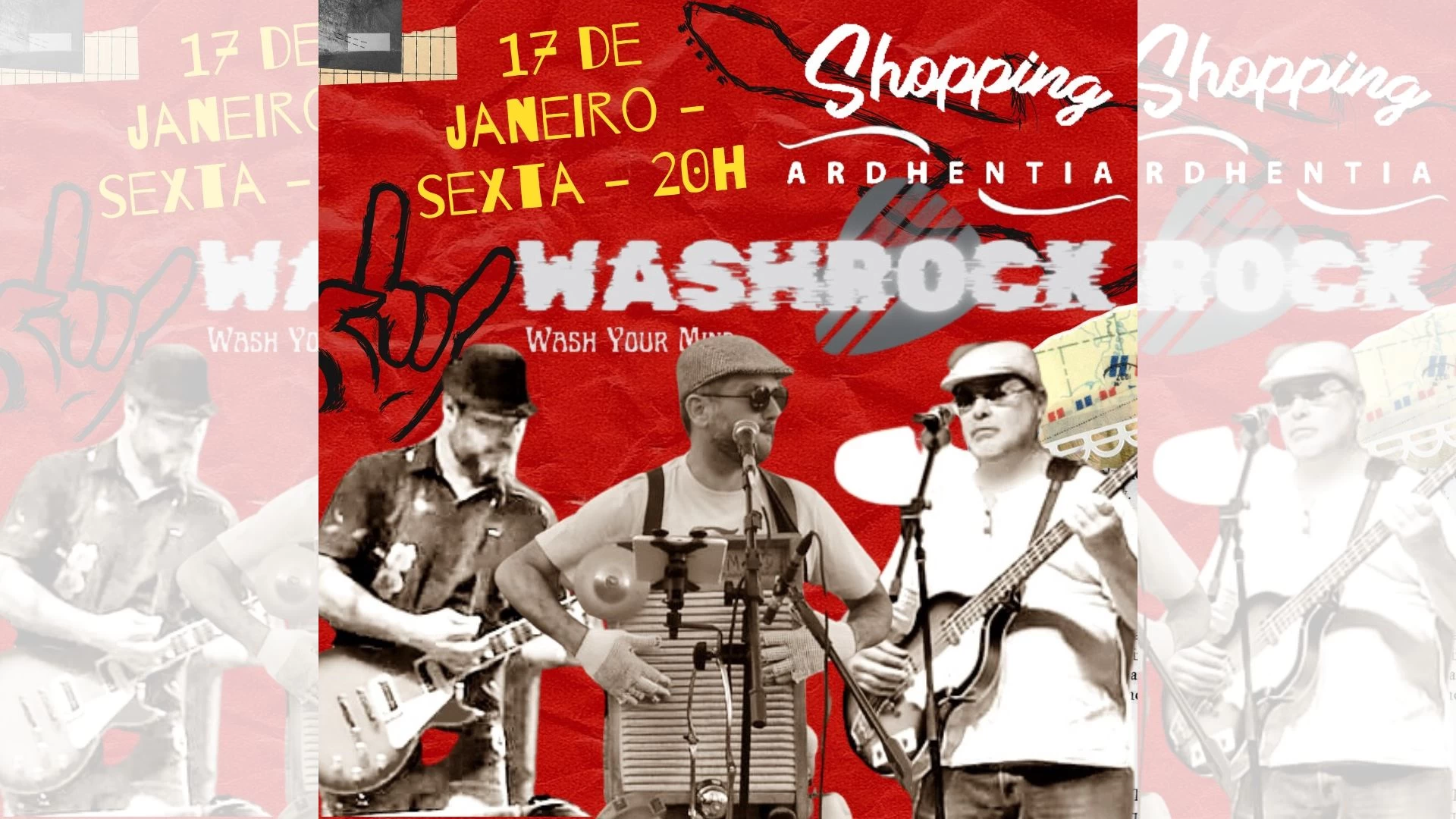 Wash Rock no Shopping Ardhentia