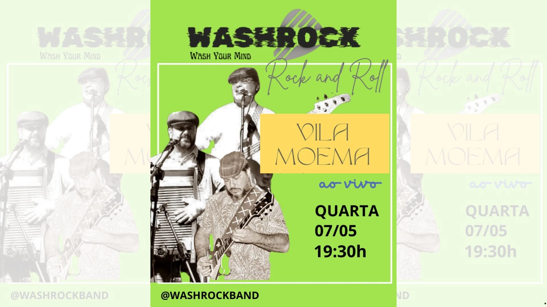 Wash Rock no Vila Moema