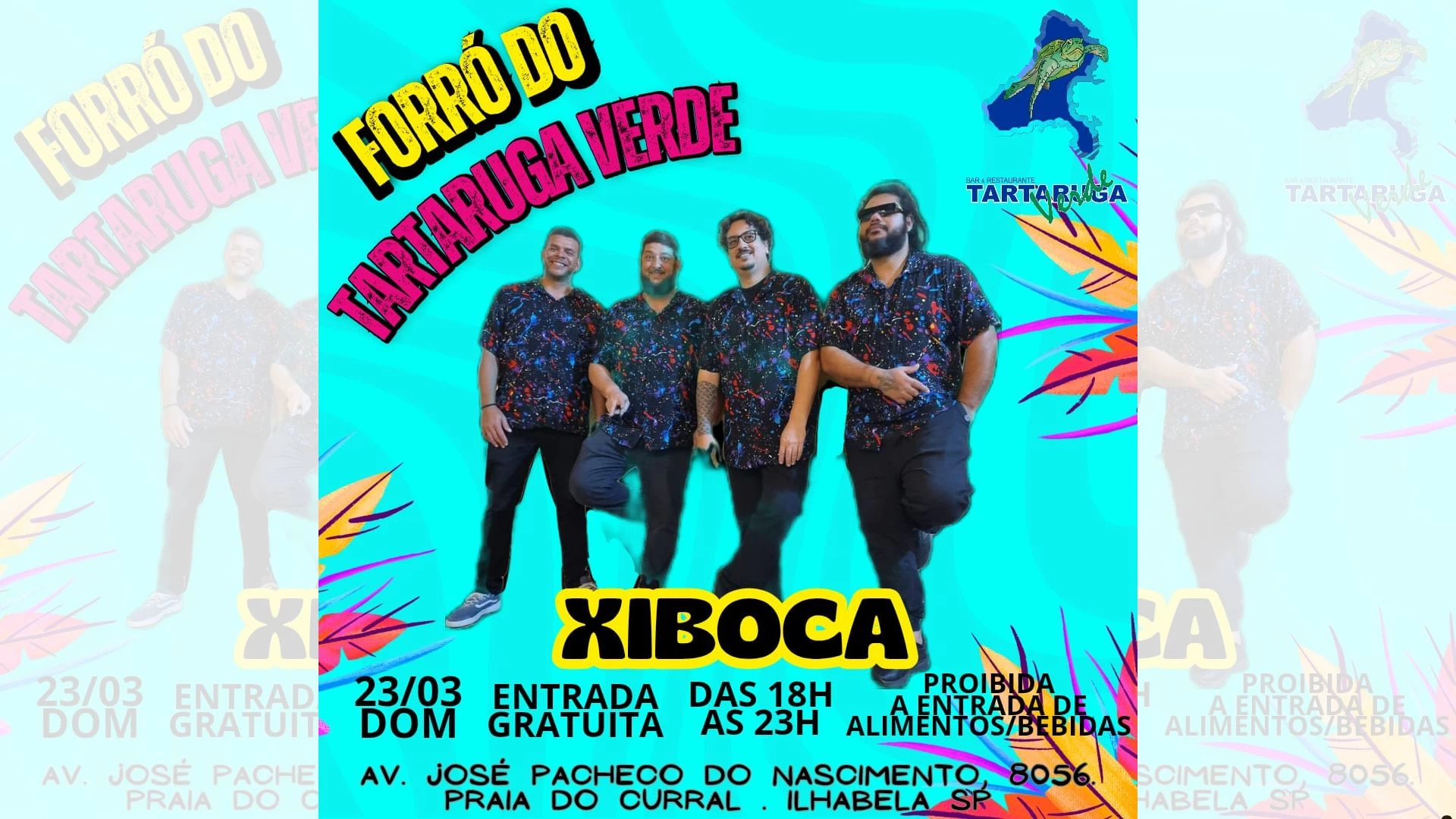 Xiboca no Tartaruga Verde