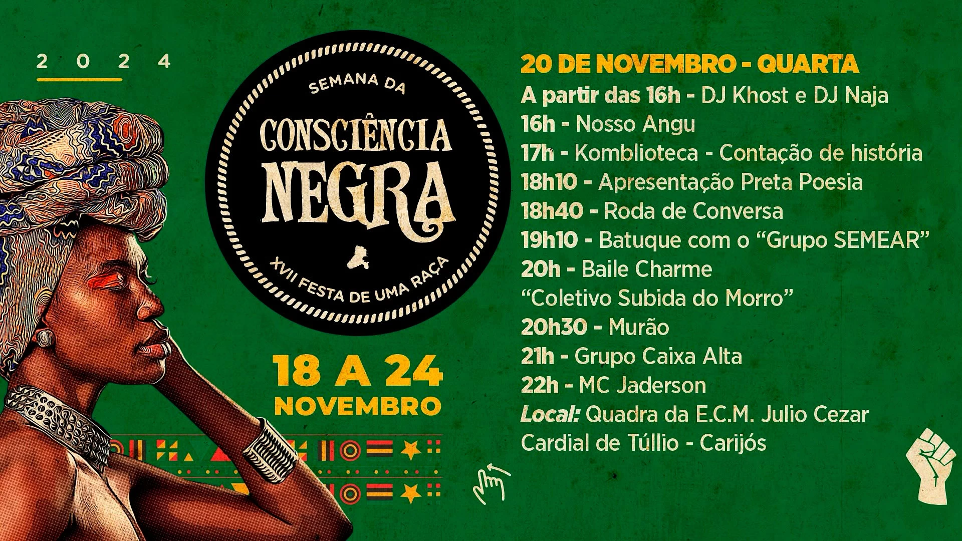 XVII Semana da Consciência Negra