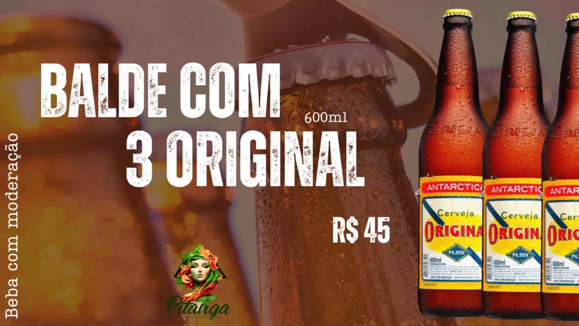 Balde com Original