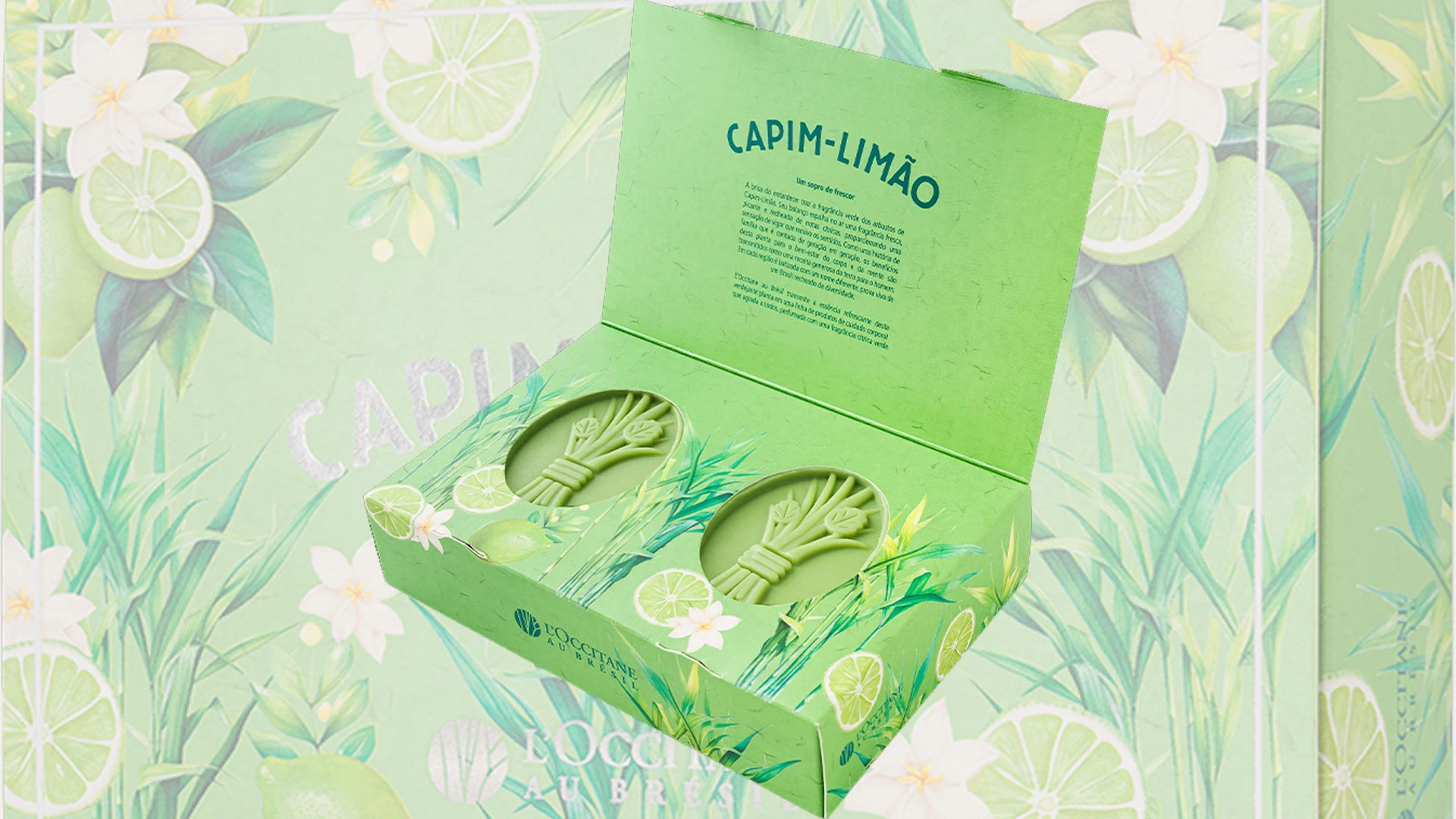 Kit Sabonete Capim-limão