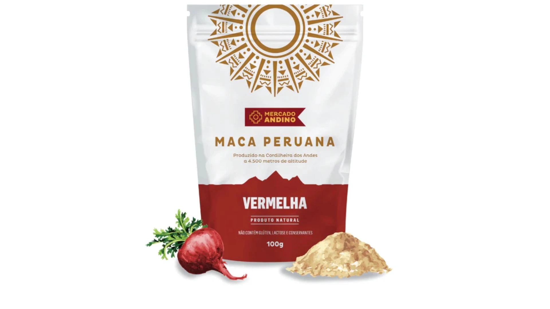 Maca Peruana Vermelha