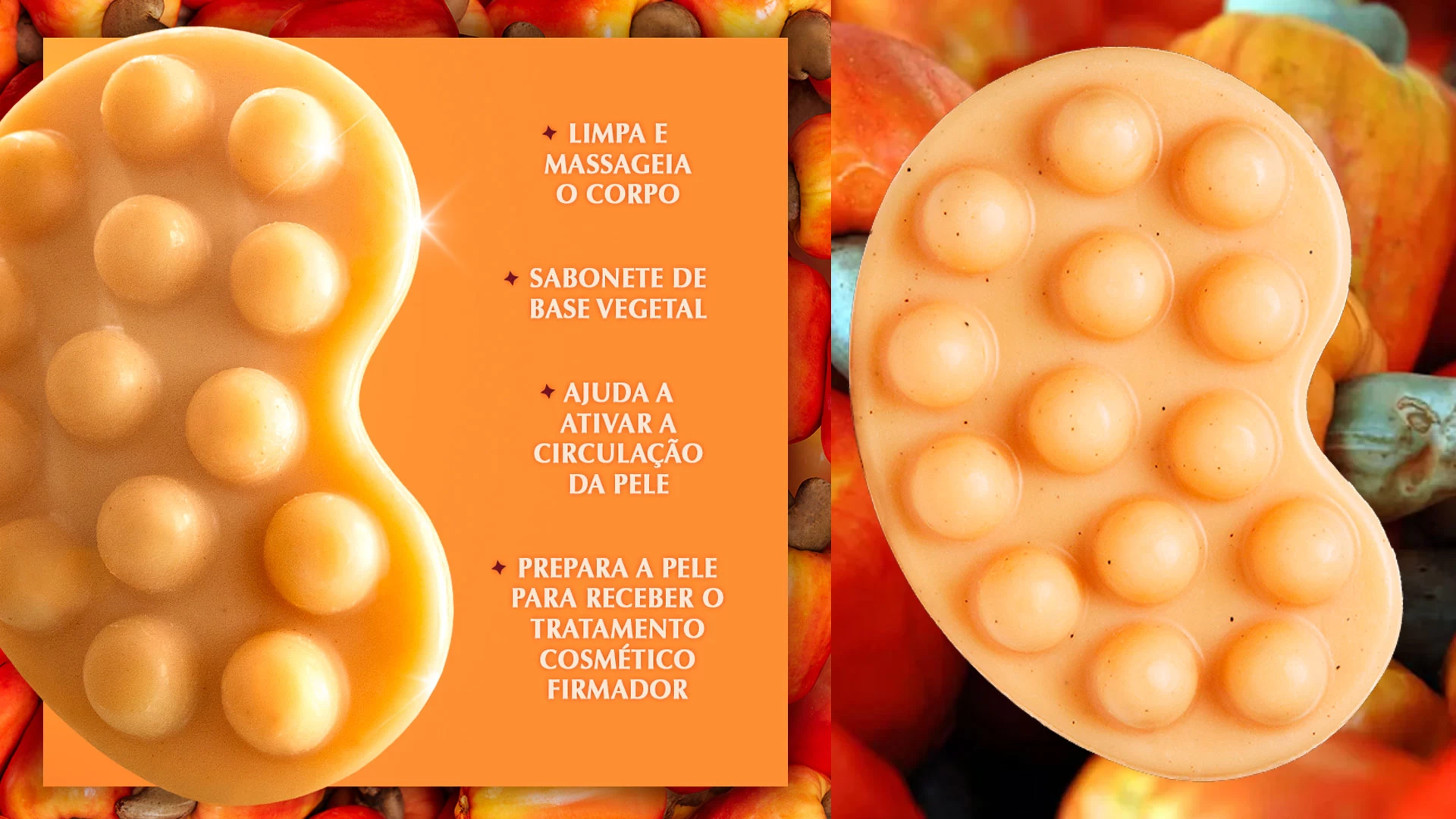 Sabonete Massageador