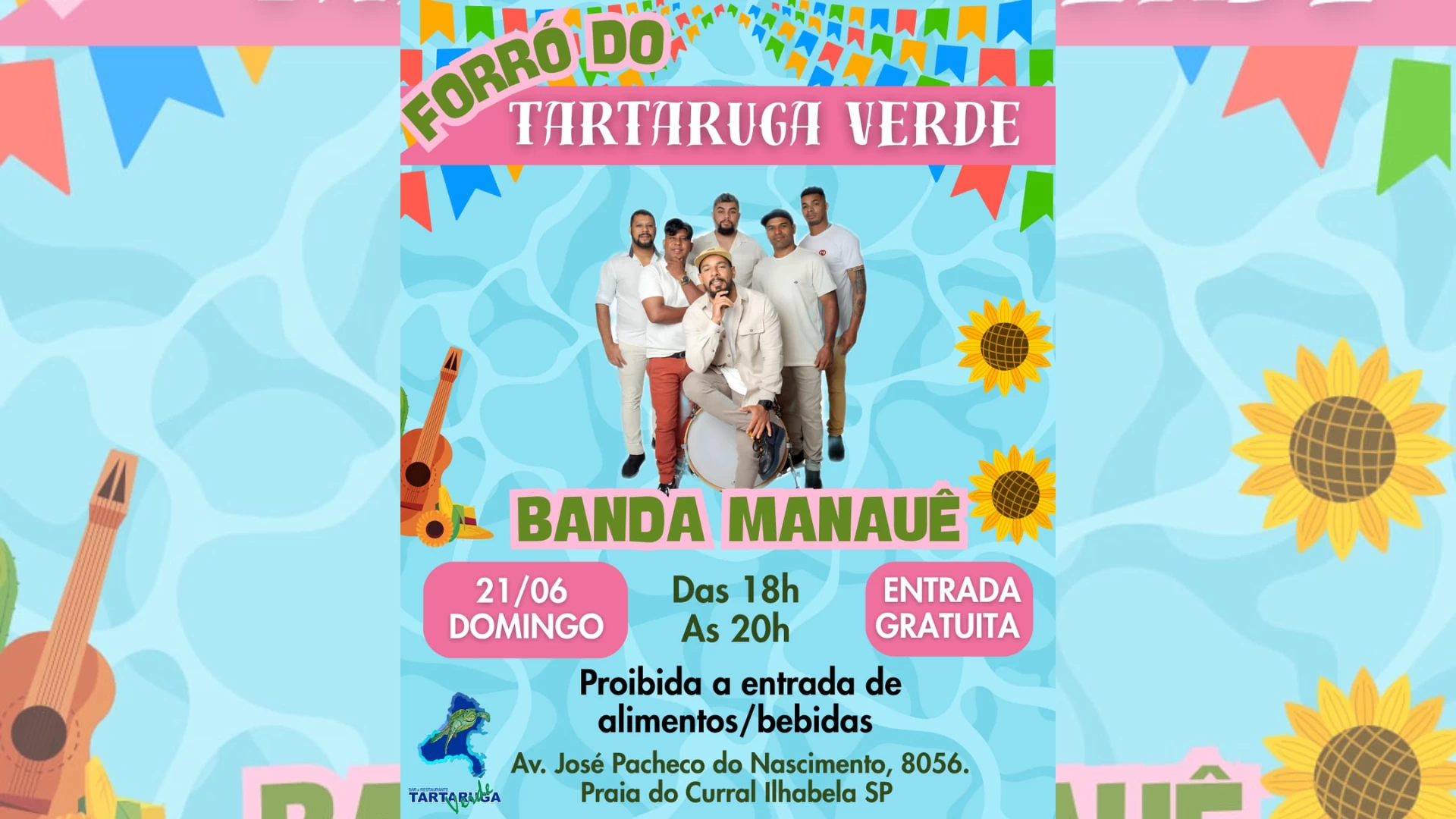 Banda Manauê no Tartaruga Verde