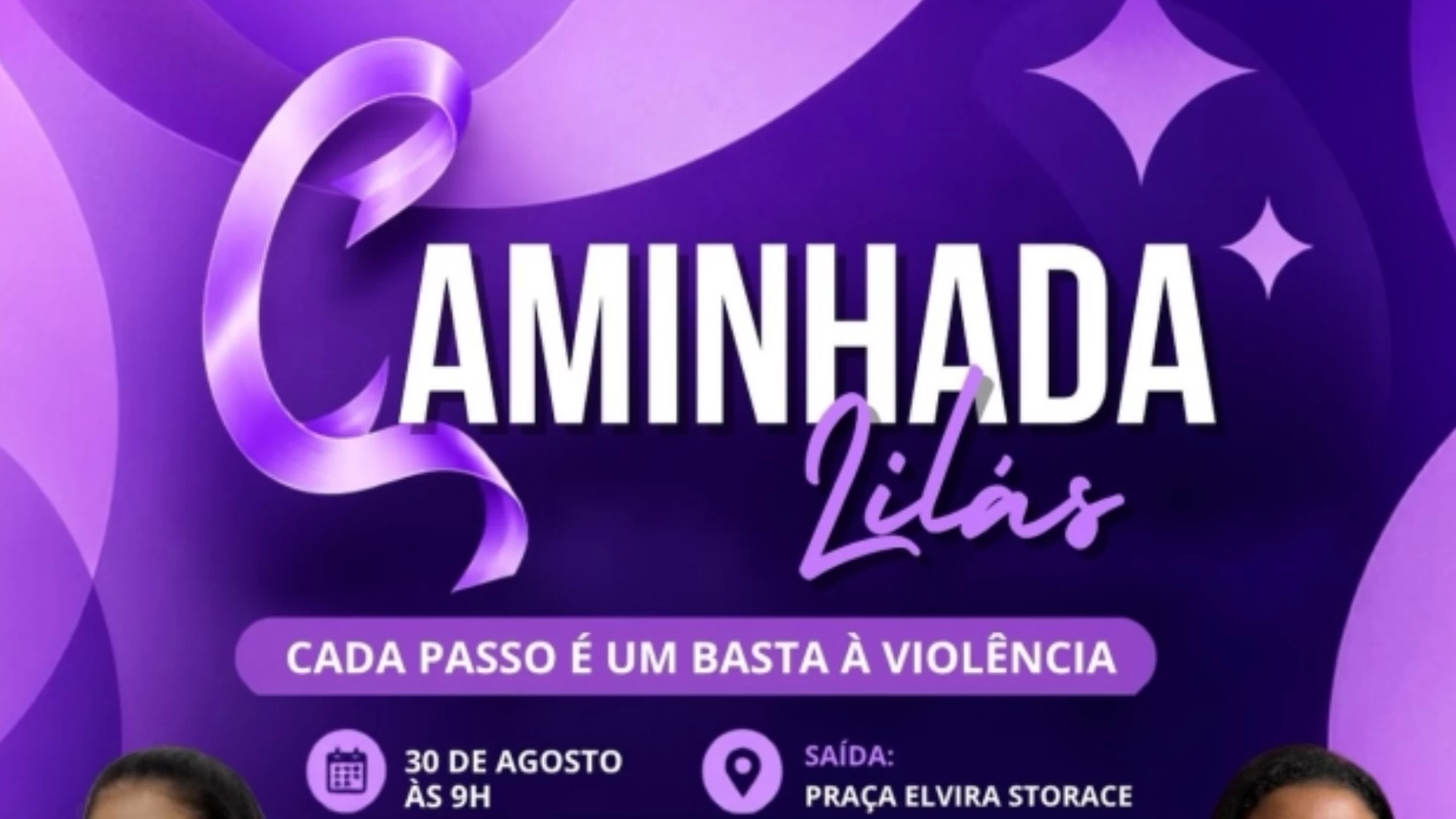 Caminhada pelo Agosto Lilás 
