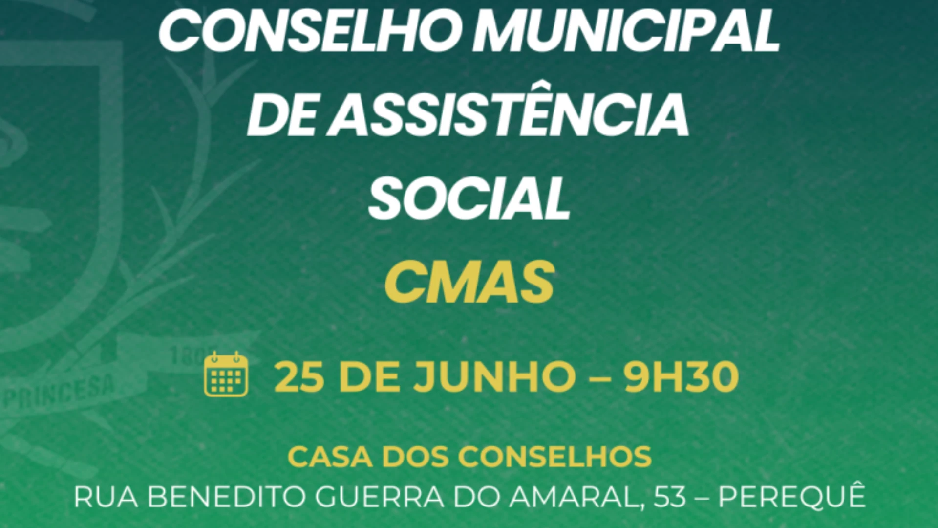 Conselho Municipal de Assistência Social