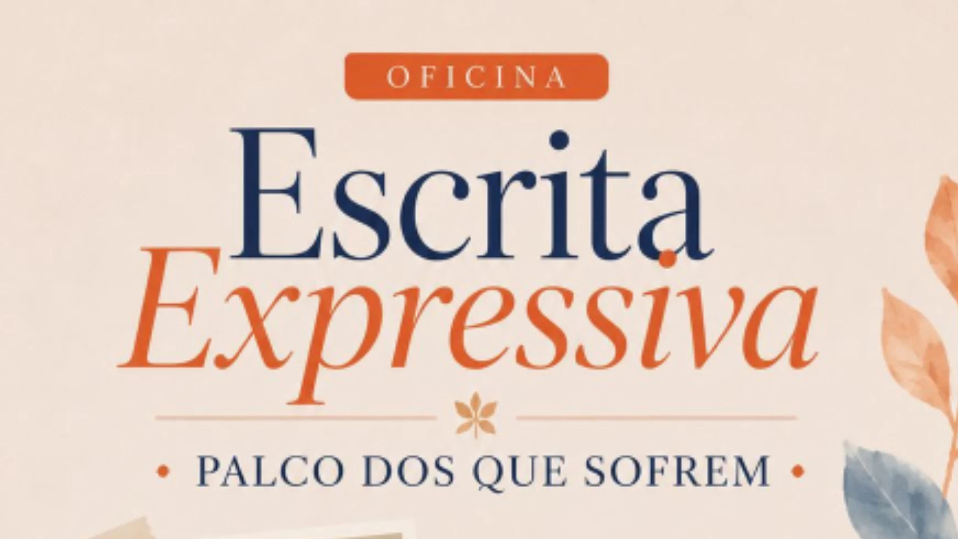 Oficina Escrita Expressiva
